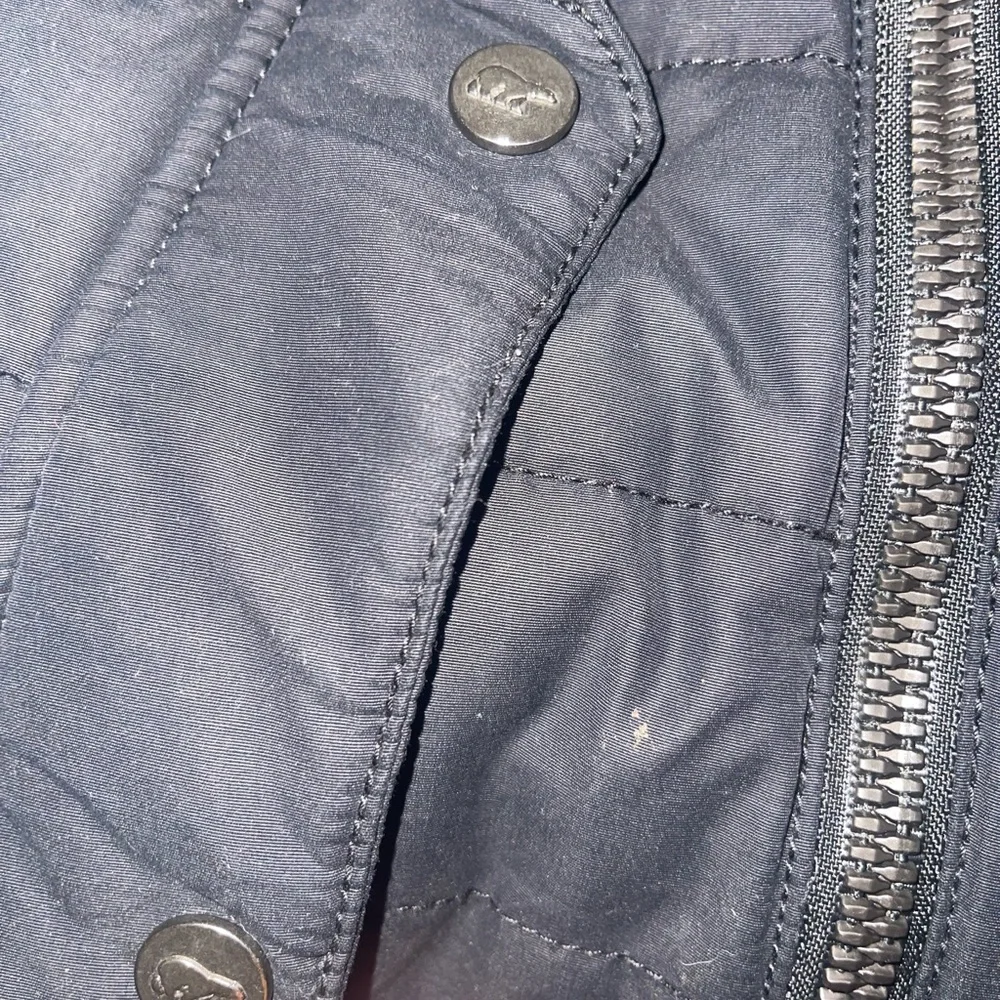 Sorel black goose down moto jacket. - Picture 9 of 16